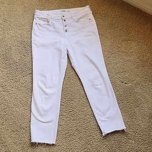 High Rise fray leg Old Navy Jeans